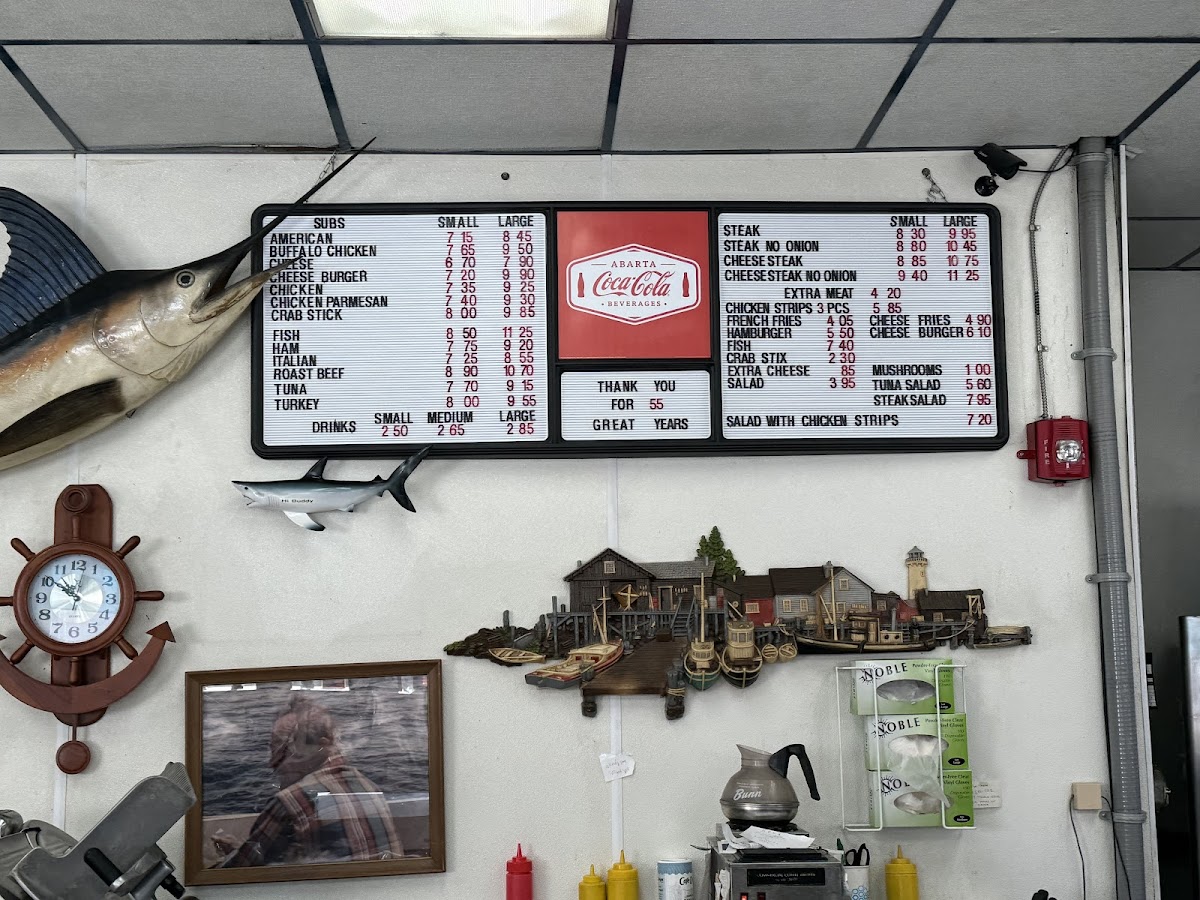 Captain Gus's Steak Shop Menu - Image 2